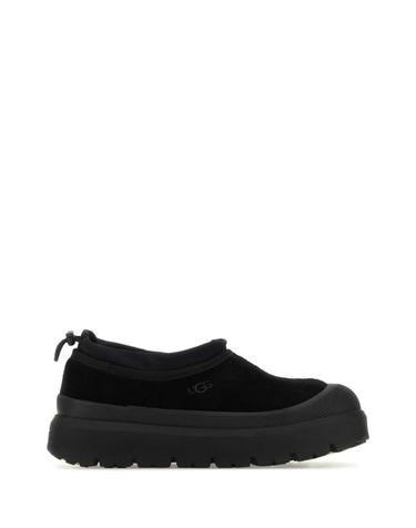 [해외직구][X45]어그 1144096 BBLC 남성 슬리퍼 샌들 플립플랍 조리 Black suede and rubber Tasman Weather Hybrid slip ons
