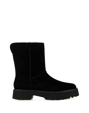 [해외직구][X45]어그 1184492 BLK 여성 앵클부츠 미들 롱부츠 니하이부츠 Black suede Uptowner ankle boots