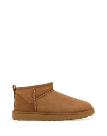 [해외직구][X45]어그 1116109 CHE 여성 앵클부츠 미들 롱부츠 니하이부츠 Camel suede Classic Ultra Mini ankle boots