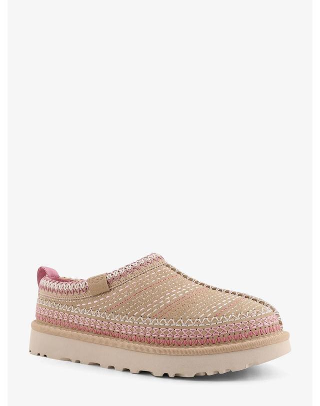 어그 [해외직구][N85]어그 1181090 여성 슬리퍼 샌들 뮬 UGG W Tasman Meadow suede sandals with multicolor stitching 착용컷