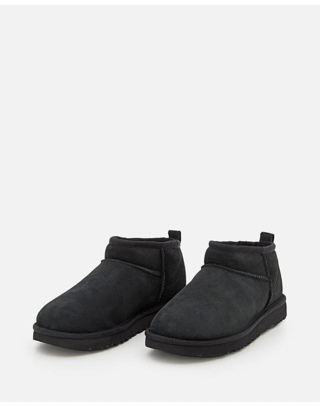 어그 [해외직구][G95]어그 1116109BLACK 여성 앵클부츠 가죽부츠 레인부츠 ULTRA MINI CLASSIC BOOTS 착용컷