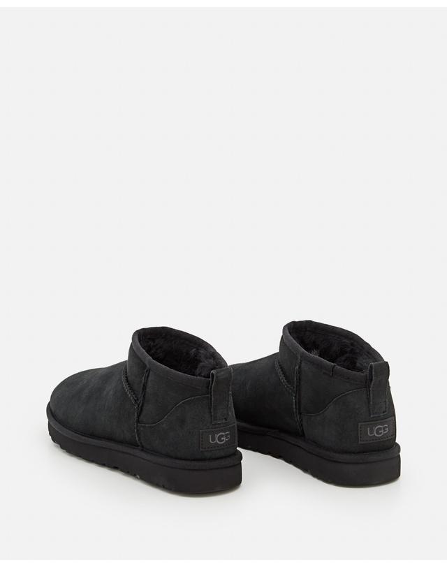 어그 [해외직구][G95]어그 1116109BLACK 여성 앵클부츠 가죽부츠 레인부츠 ULTRA MINI CLASSIC BOOTS 착용컷