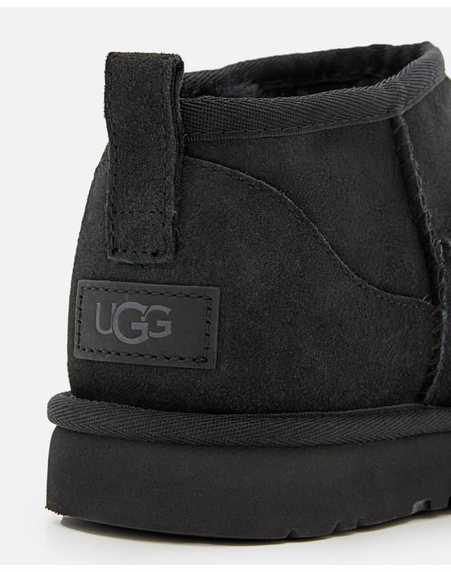 어그 [해외직구][G95]어그 1116109BLACK 여성 앵클부츠 가죽부츠 레인부츠 ULTRA MINI CLASSIC BOOTS 착용컷