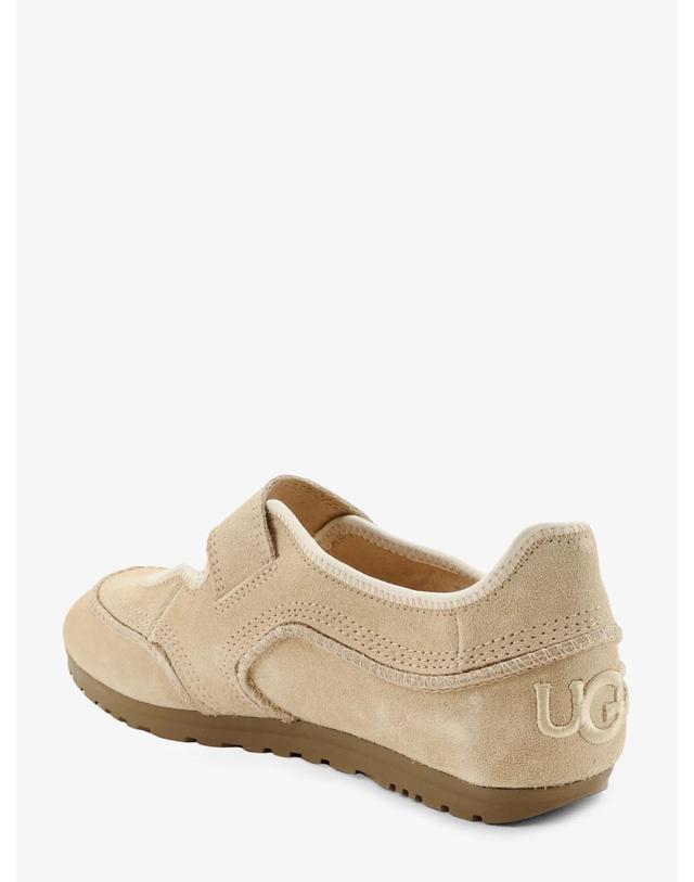 어그 [해외직구][N85]어그 1187530 여성 로퍼 플랫슈즈 발레리나 뮬 UGG Quill Mary suede sneakers with engraved logo on the side 착용컷