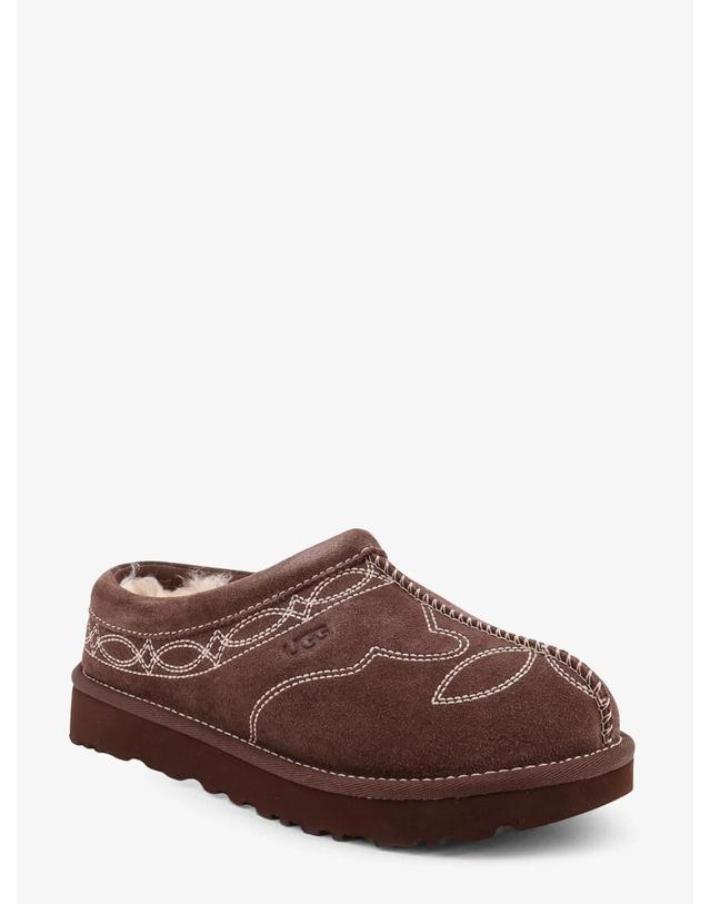 어그 [해외직구][N85]어그 1182251 여성 로퍼 플랫슈즈 발레리나 뮬 UGG Tasman Western suede clog 착용컷
