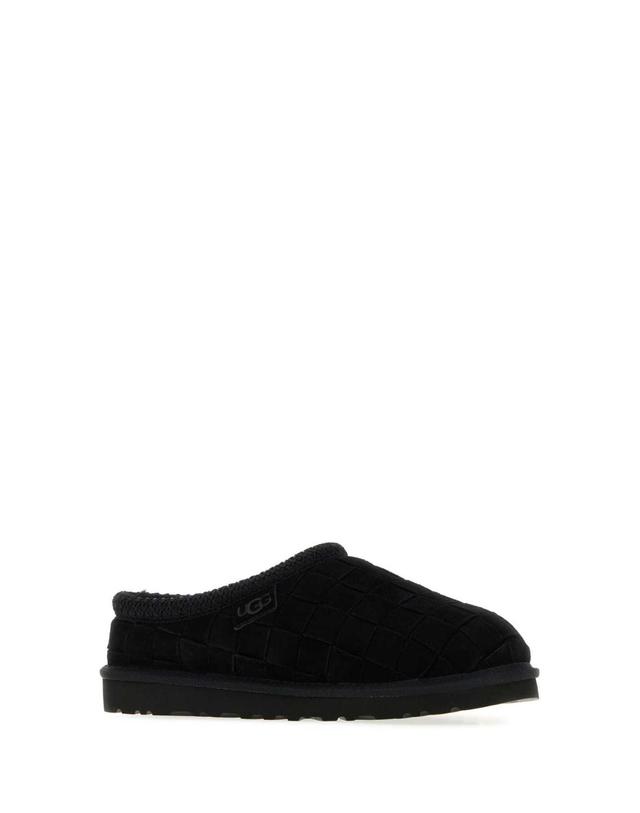 어그 [해외직구][X45]어그 1186330 BLK 남성 슬리퍼 샌들 플립플랍 조리 Black suede Tasman slippers 착용컷