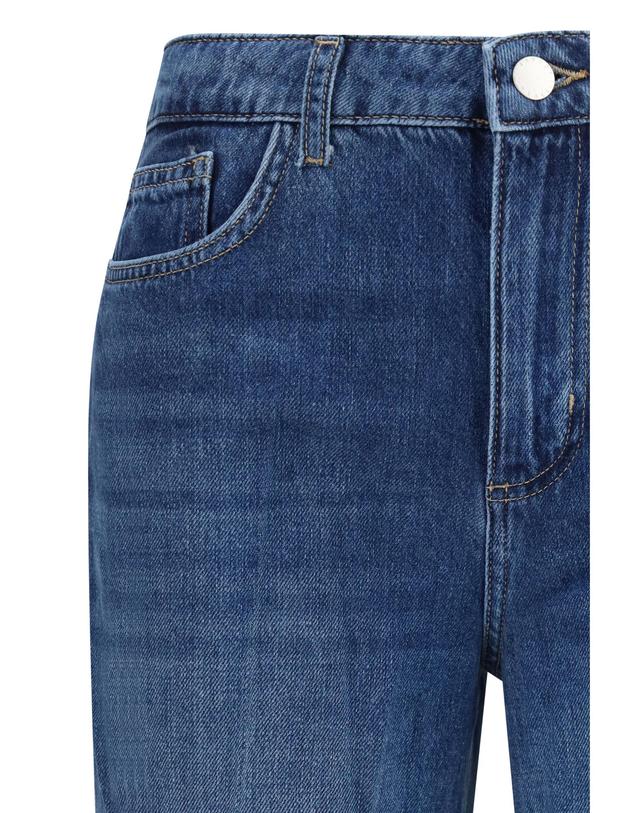 라장스 [해외직구][K68]LAGENCE 2859CXI IDAH 여성 청바지 데님 진 데님진 Scottie wide leg Jeans 착용컷