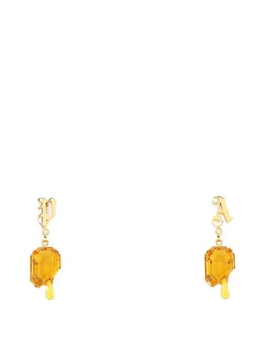 [해외직구][X45]팜앤젤스 PWOD009F22MAT001 7630 여성 귀걸이 피어싱 이어링 Golden metal earrings