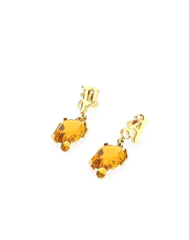 팜엔젤스 [해외직구][X45]팜앤젤스 PWOD009F22MAT001 7630 여성 귀걸이 피어싱 이어링 Golden metal earrings 착용컷