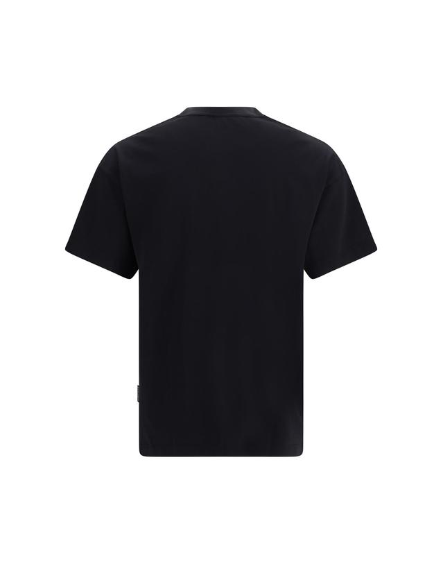 팜엔젤스 [해외직구][K68]팜앤젤스 PAMAA001JR005 1003 남성 티셔츠 민소매 탑 반팔 긴팔 Stamp T shirt with logo 착용컷