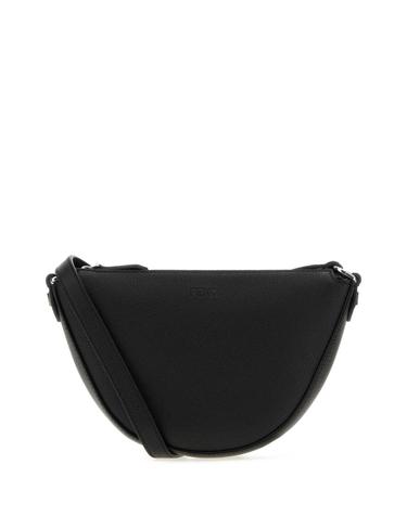 [해외직구][X45]펜디 7AS532ASIH F0GXN 남성 크로스백 숄더백 메신저백 Black leather mini Fendi Melon crossbody bag