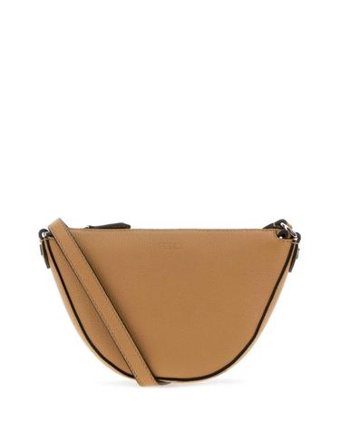 [해외직구][X45]펜디 7AS532ASIH F1MNL 남성 크로스백 숄더백 메신저백 Camel leather mini Fendi Melon crossbody bag