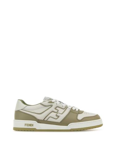 [해외직구][X45]펜디 7E1643AOMN F1RT4 남성 스니커즈 단화 남자스니커즈 Two tone leather Fendi Match sneakers