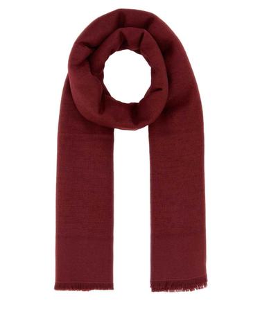[해외직구][X45]펜디 FXT388B1VK F1Y7W 여성 스카프 목도리 머플러 Burgundy wool blend scarf