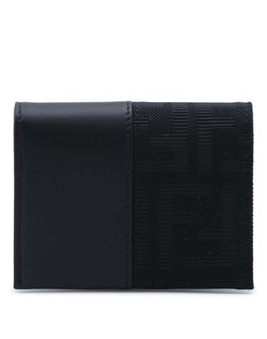 [해외직구][B47]펜디 7M0396B139F0QA1 남성 카드지갑 카드홀더 BLACK LEATHER CARD HOLDER