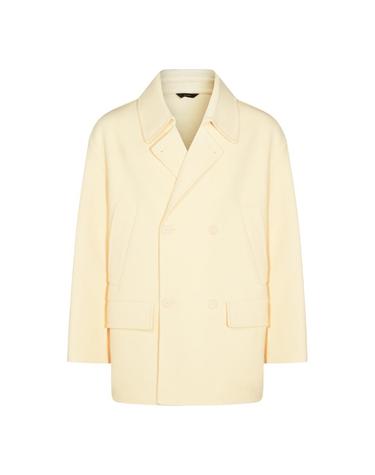 [해외직구][B47]펜디 FW1415AOYAF0QJ6 남성 자켓 코트 아우터 YELLOW WOOL COAT