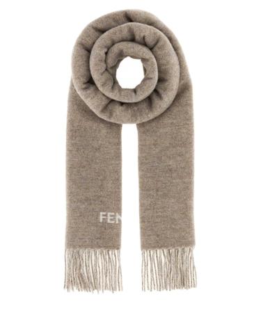 [해외직구][X45]펜디 FXS416B1VY F1Y89 남성 스카프 목도리 폴라드 머플러 Dove grey cashmere scarf