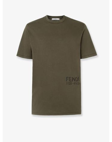 [해외직구][N85]펜디 FY1370 남성 티셔츠 민소매 긴소매 탑 FENDI Cotton T shirt