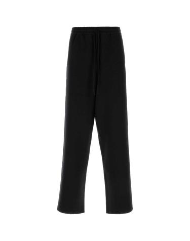 [해외직구][X45]펜디 FZR034B1I8 F0D9J 남성 바지 면바지 조거 카고 와이드 Black stretch cashmere blend joggers