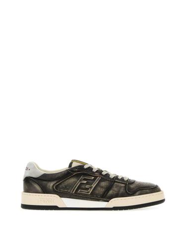 [해외직구][X45]펜디 7E1971B17Y F1XJT 남성 스니커즈 단화 남자스니커즈 Black leather Match sneakers