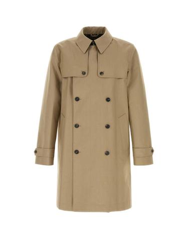 [해외직구][X45]펜디 FF0874B1UE F0CJU 남성 코트 하프 롱 트렌치 오버 Beige Mackintosh trench coat