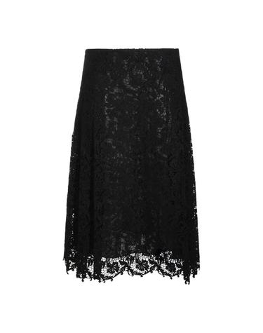 [해외직구][Q11]펜디 FQ7762B1U2F0QA1 여성 스커트 치마 BLACK SILK SKIRT