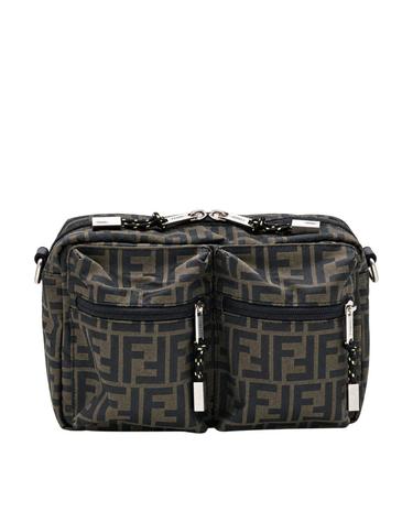 [해외직구][B47]펜디 7VA695B12NF1PR4 남성 가방 크로스백 BROWN TECHNICAL FABRIC CAMERA BAG