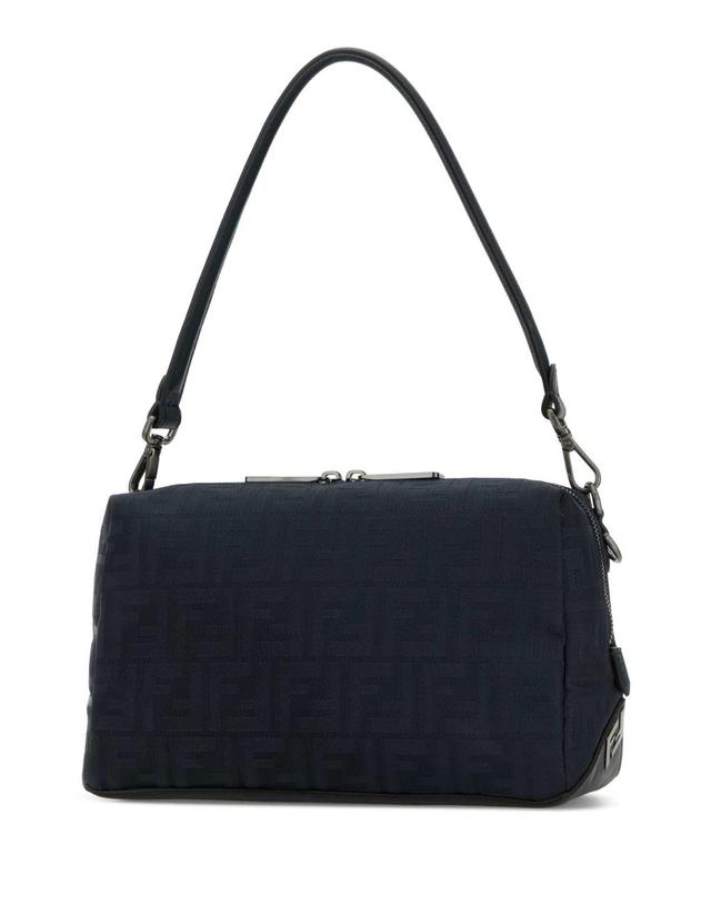 펜디 [해외직구][X45]펜디 7VA672AVC6 F1UT5 남성 토트백 쇼퍼백 크로스백 Midnight blue canvas Lui Medium shoulder bag 착용컷
