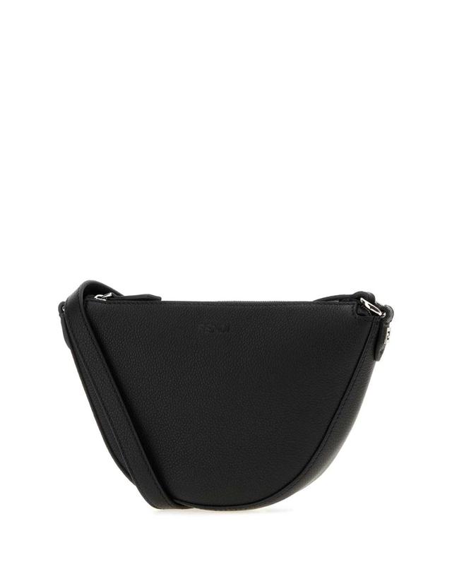 펜디 [해외직구][X45]펜디 7AS532ASIH F0GXN 남성 크로스백 숄더백 메신저백 Black leather mini Fendi Melon crossbody bag 착용컷