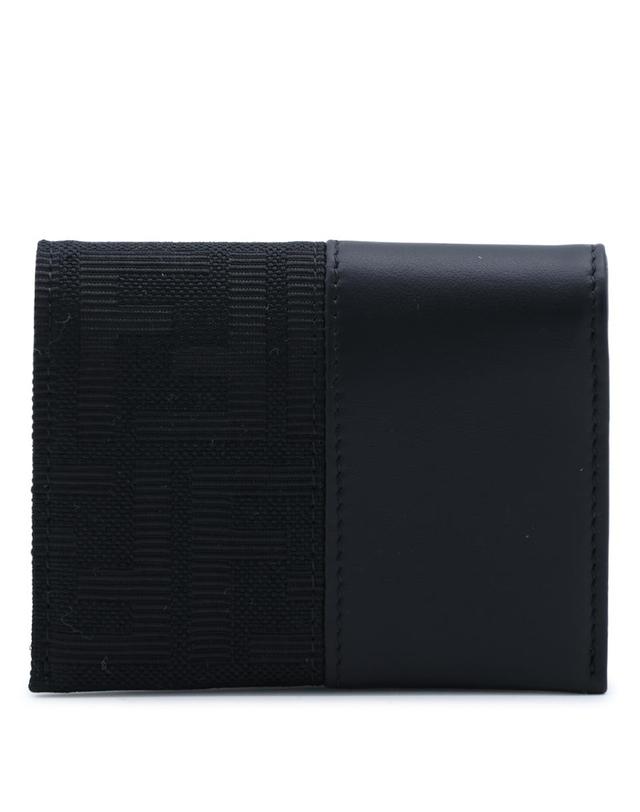 펜디 [해외직구][B47]펜디 7M0396B139F0QA1 남성 카드지갑 카드홀더 BLACK LEATHER CARD HOLDER 착용컷