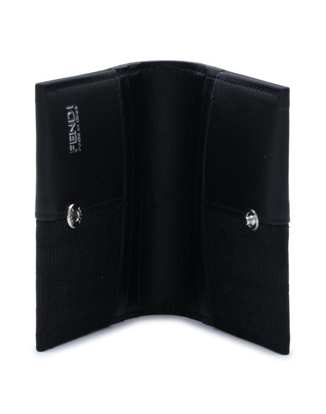 펜디 [해외직구][B47]펜디 7M0396B139F0QA1 남성 카드지갑 카드홀더 BLACK LEATHER CARD HOLDER 착용컷