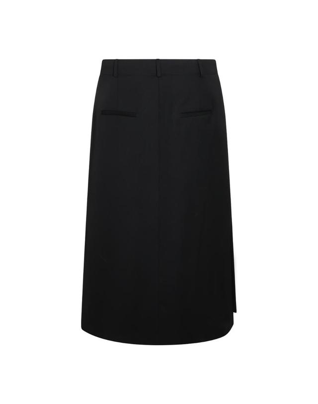 펜디 [해외직구][B47]펜디 FQ7767B1H8F0QA1 여성 스커트 치마 BLACK VIRGIN WOOL PENCIL SKIRT 착용컷