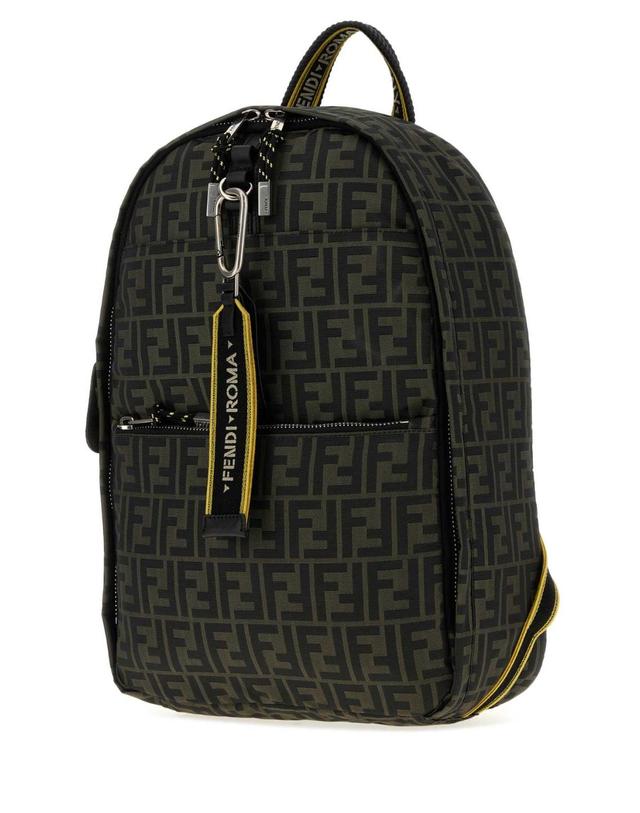 펜디 [해외직구][X45]펜디 7VZ096B12N F1PR4 남성 토트백 쇼퍼백 크로스백 Embroidered fabric backbag 착용컷