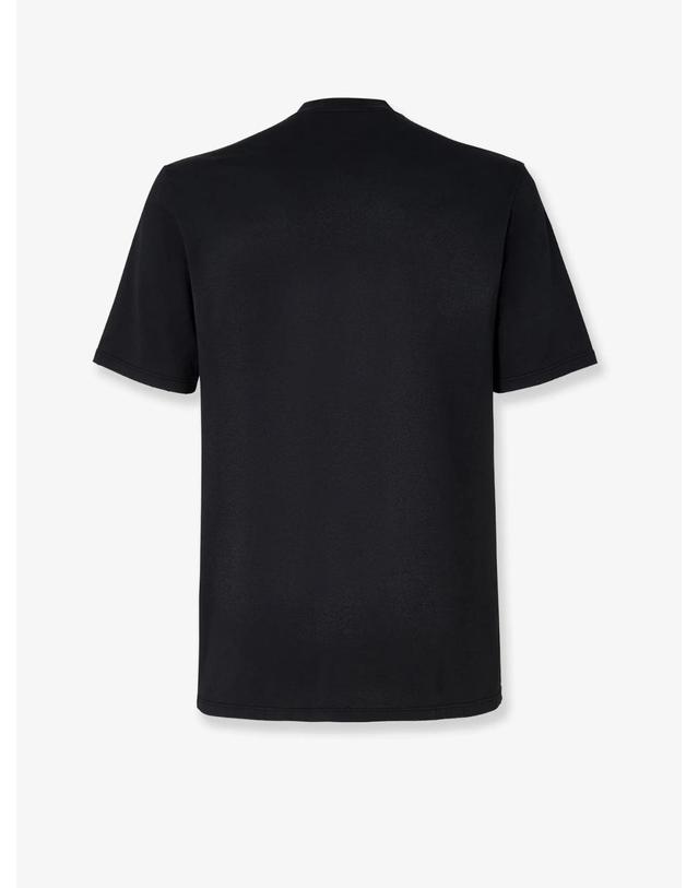 펜디 [해외직구][N85]펜디 FY1370 남성 티셔츠 민소매 긴소매 탑 FENDI Cotton T shirt 착용컷