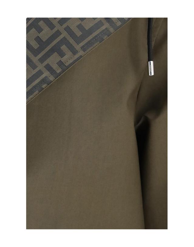 펜디 [해외직구][K68]펜디 FF0903B1UE F1XEW 남성 자켓 베스트 봄버 파카 블레이저 Mackintosh fabric hooded Jacket 착용컷