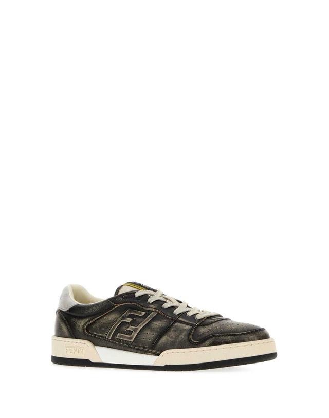 펜디 [해외직구][X45]펜디 7E1971B17Y F1XJT 남성 스니커즈 단화 남자스니커즈 Black leather Match sneakers 착용컷