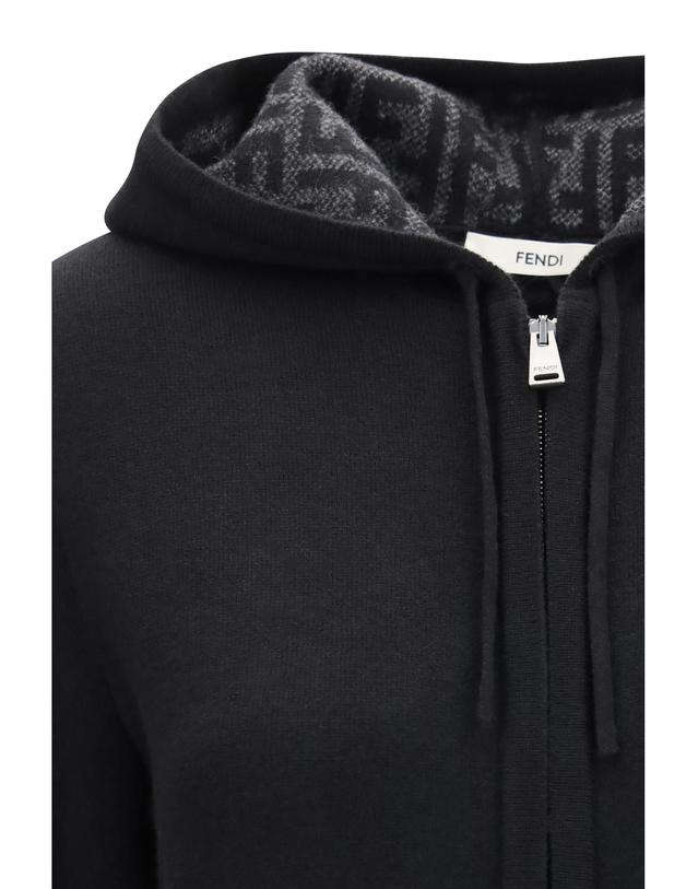 펜디 [해외직구][K68]펜디 FZE589B1I8 F0D9J 여성 니트 스웨터 가디건 FF Zucca cashmere Sweater 착용컷