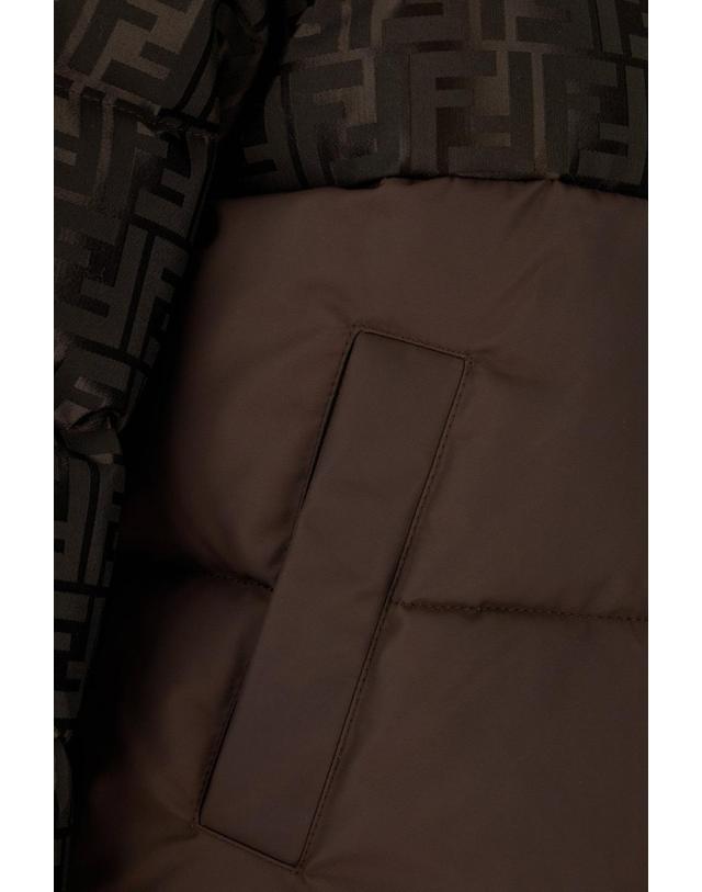 펜디 [해외직구][W63]펜디 FAN225AT91 F1T6H 여성 자켓 봄버 다운 아우터 Piumino in misto cotone 착용컷