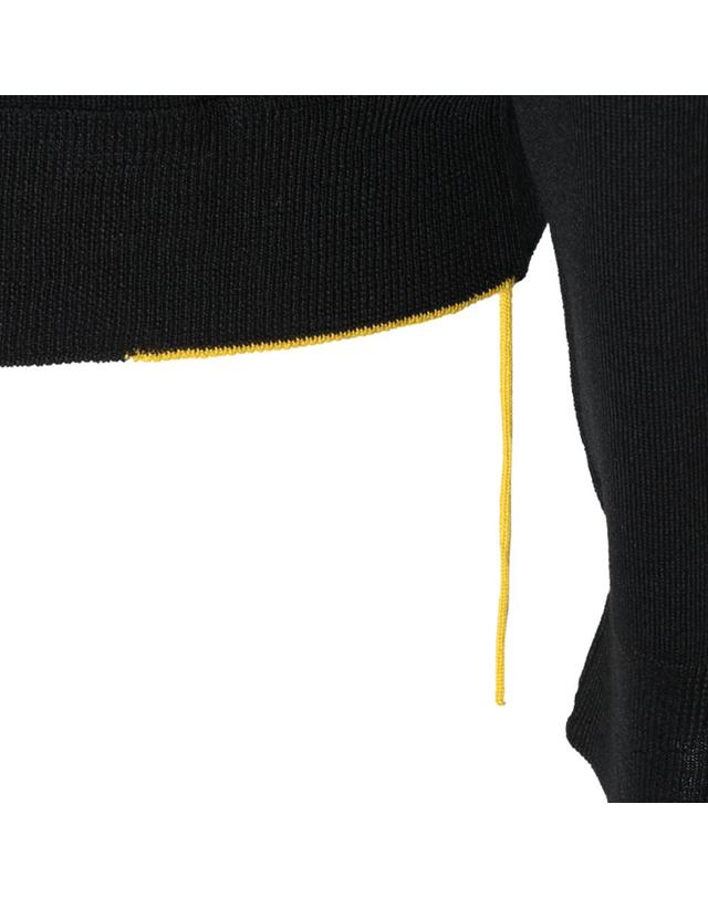 펜디 [해외직구][B47]펜디 FZX203B1Q2F0QA1 남성 니트 스웨터 가디건 BLACK WOOL SWEATER 착용컷