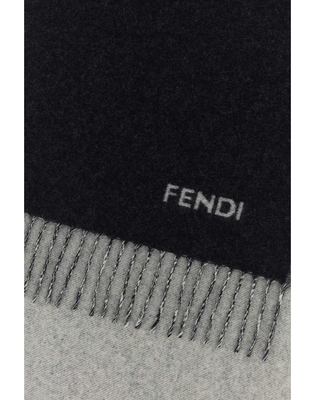 펜디 [해외직구][X45]펜디 FXS416B1VY F1Y8C 남성 스카프 목도리 폴라드 머플러 Navy blue cashmere scarf 착용컷