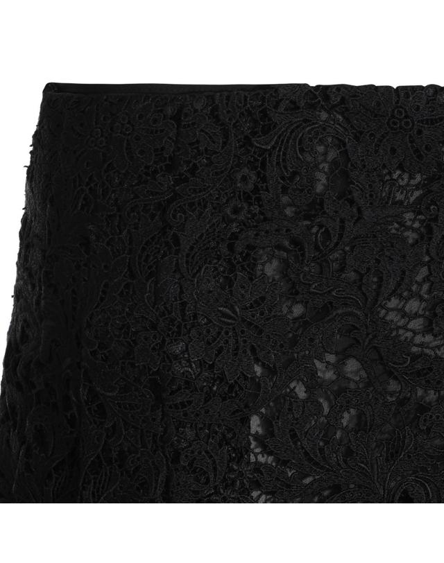 펜디 [해외직구][Q11]펜디 FQ7762B1U2F0QA1 여성 스커트 치마 BLACK SILK SKIRT 착용컷