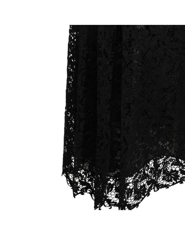 펜디 [해외직구][Q11]펜디 FQ7762B1U2F0QA1 여성 스커트 치마 BLACK SILK SKIRT 착용컷