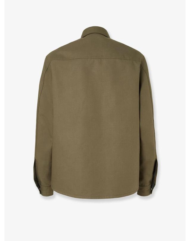 펜디 [해외직구][N85]펜디 FW1470 남성 자켓 블레이저 코트 패딩 FENDI Zucca Green FF jacquard nylon blouson 착용컷