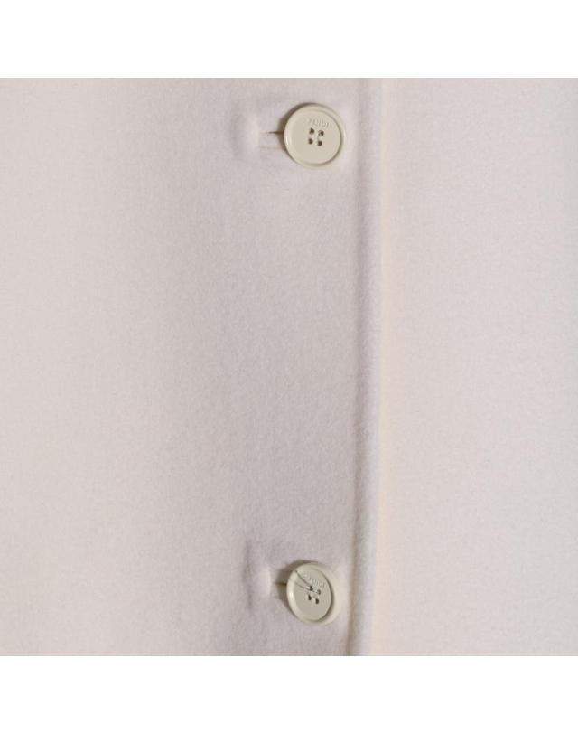 펜디 [해외직구][B47]펜디 FF6201B1HCF0QM0 여성 코트 케이프 숄 OFF WHITE WOOL CAPE 착용컷