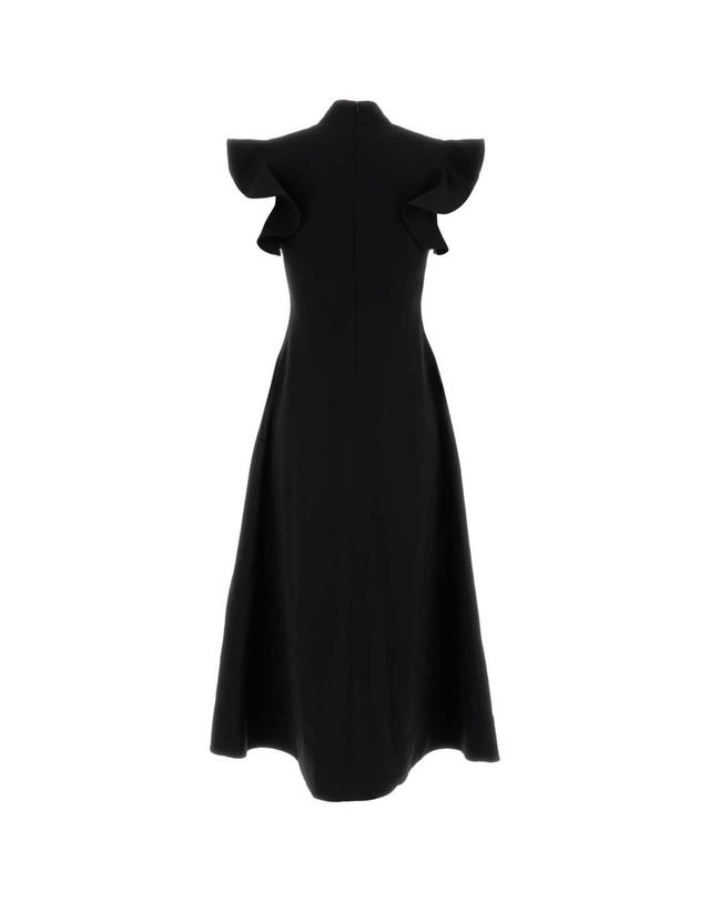 모스키노 [해외직구][X45]모스키노 A04415524 555 여성 원피스 롱 미디 미니 드레스 Black jersey dress 착용컷