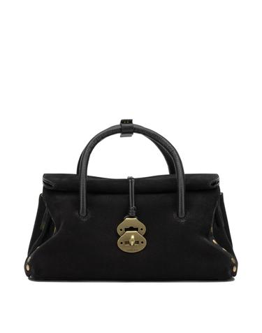 [해외직구][V90]Zanellato DOTTA JONES NABUK S0691200070000Z0001 여성 토트백 탑핸들백 쇼퍼백 Dotta Medium Handbag