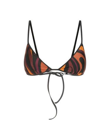 [해외직구][B47]에밀리오푸치 6UMX046U775P08 여성 원피스 비키니 수영복 비치웨어 BURGUNDY AND GOLD LYCRA BIKINI