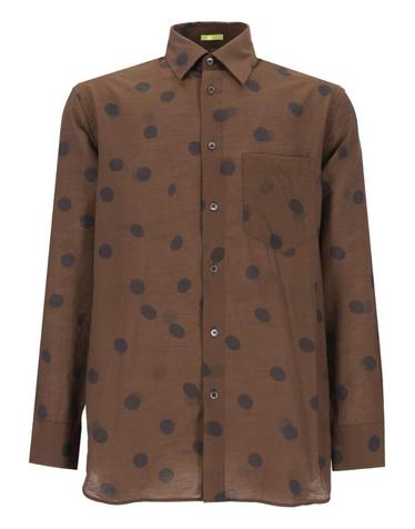 [해외직구][A94]폴스미스 M1R A118 W0321968 남성 셔츠 PAUL SMITH PAUL SMITH Viscose And Wool Polka Dot Shirt