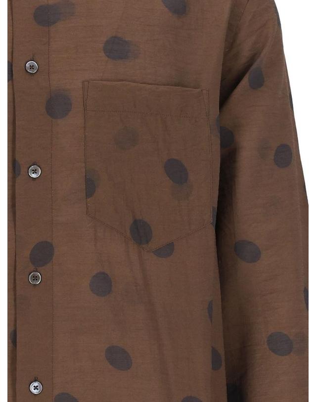 폴스미스 [해외직구][A94]폴스미스 M1R A118 W0321968 남성 셔츠 PAUL SMITH PAUL SMITH Viscose And Wool Polka Dot Shirt 착용컷