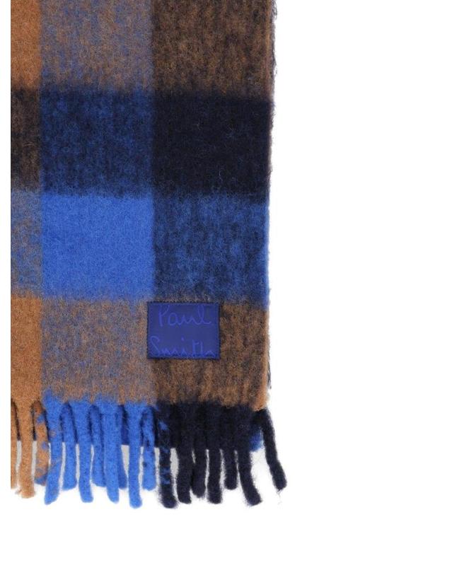 폴스미스 [해외직구][A94]폴스미스 M1A 150T W21047 남성 스카프 목도리 PAUL SMITH PAUL SMITH Alpaca Blend Scarf 착용컷